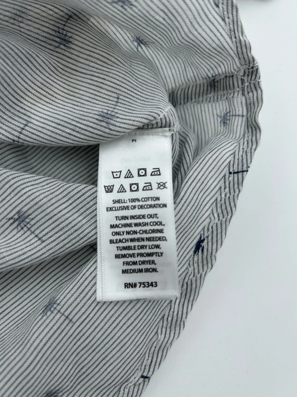 Tommy Bahama Kids Blue Palm-Print Button-Down Shirt 4T NWT - Picture 7 of 9
